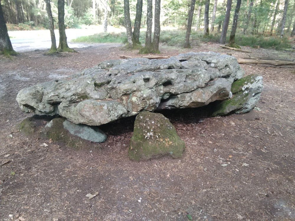 La Grosse-Pierre
The dolmen La Grosse-Pierre (also called Pierre druidique - meaning Druid's stone) is located on a hill in the forest of Saint-Laurent,...

#Paganism #EuropeanPaganism #PaganismeEuropéen

Read more at paganplaces.com/places/la-gros…