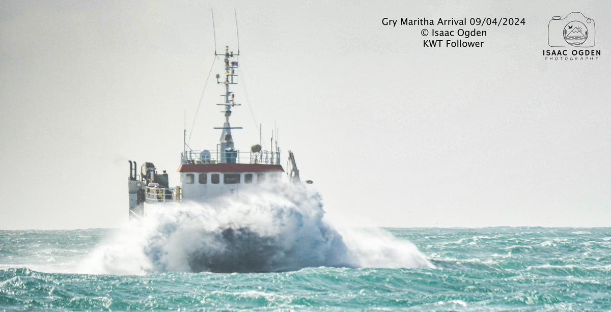 Good evening from the Isles of Scilly. Here’s the forecast for the Islands on Thursday. Still breezy So another rough trip for the Gry! Thanks Isaac for this great photo of the Gry arriving on Wednesday, after a long and rough journey, so all thanks to the crew for doing it and…