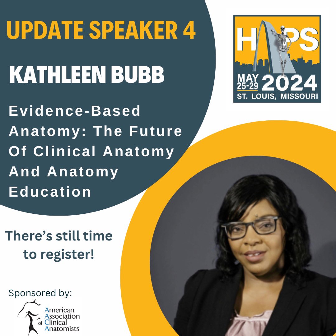 There's still time to register to see Dr. Bubb’s talk at the HAPS Annual Conference, being held in St. Louis, Missouri from May 25-29. Register now at: hapsweb.org/page/2024landi…
