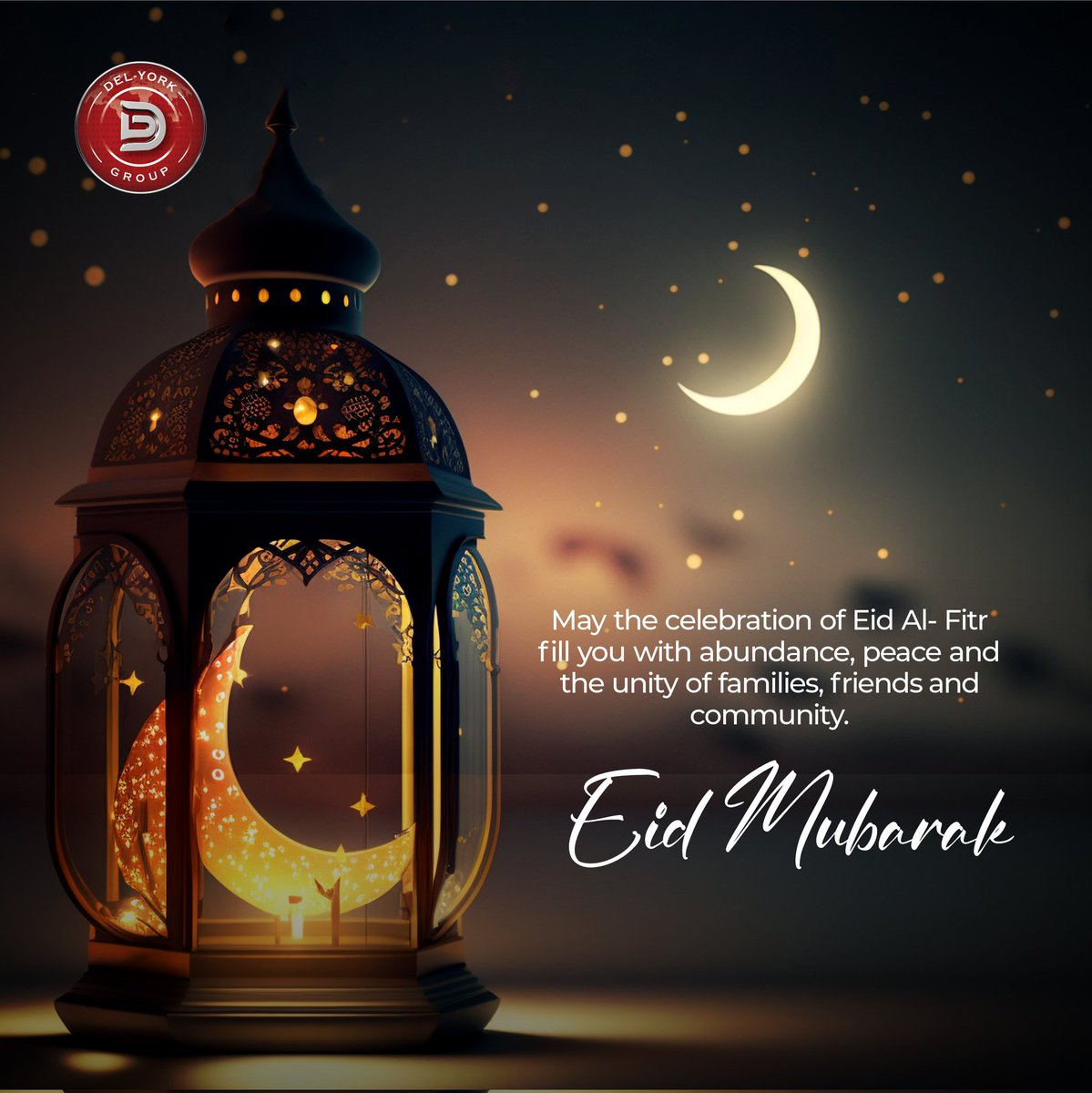 delyorkcomms's tweet photo. May the celebration of Eid Al- Fitr fill you with abundance, peace and the unity of families, friends and community.
#eidmubarak #eid #delyork https://t.co/y3BU5oAwiS