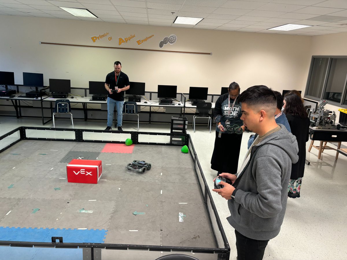 Timothy Lewis (@tclewis7) on Twitter photo As part of PD, the faculty and staff <a href="/Ike9_AISD/">Eisenhower 9 College Prep</a> were privileged to undertake a tour of China, a nation at the forefront of advanced robotics and automation. They practiced driving around obstacles with different controller configurations. As part of PD, the faculty and staff <a href="/Ike9_AISD/">Eisenhower 9 College Prep</a> were privileged to undertake a tour of China, a nation at the forefront of advanced robotics and automation. They practiced driving around obstacles with different controller configurations.