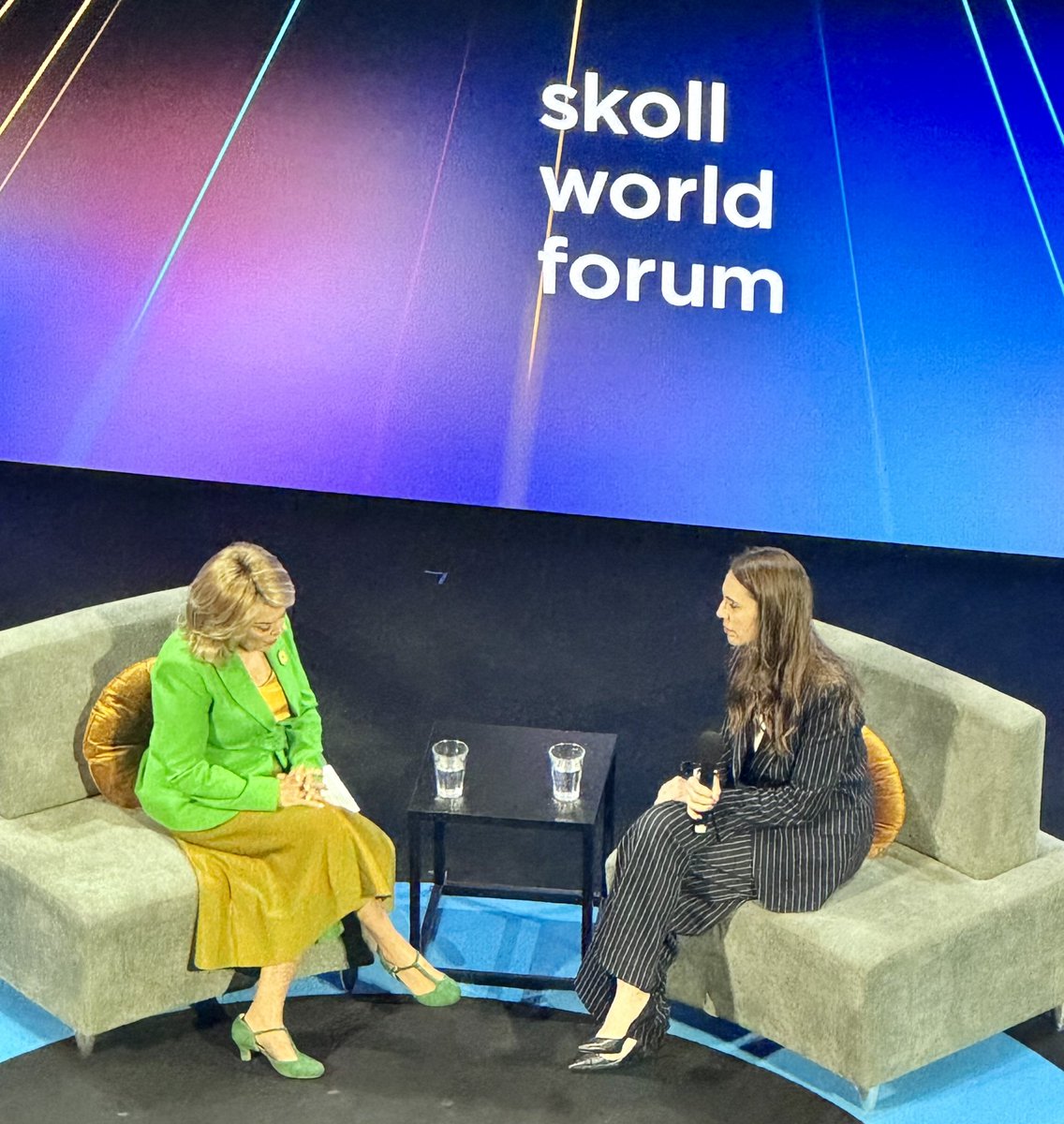 Beautifully said by @jacindaardern at @SkollFoundation #SkollWF: We instill values of kindness, empathy, and generosity in our children, emphasizing their importance. Yet, when it comes to our politicians, we often neglect to hold them to the same standards. It's crucial that we…