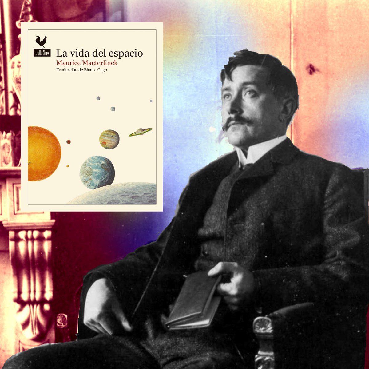 22h @radio3_rne 📚 #LaLiBéLuLaR3 explora «La vida del espacio» de Maeterlinck @galloediciones con Blanca Gago y leemos de Christopher Morley @StationCDRKelly y Cartarescu. 🎶#DjπTito pincha temas de @maiavidal @JOHNMAUS @flumemusic @brianeno @Woodkid Outer Space... ¡Vuela! >¡<