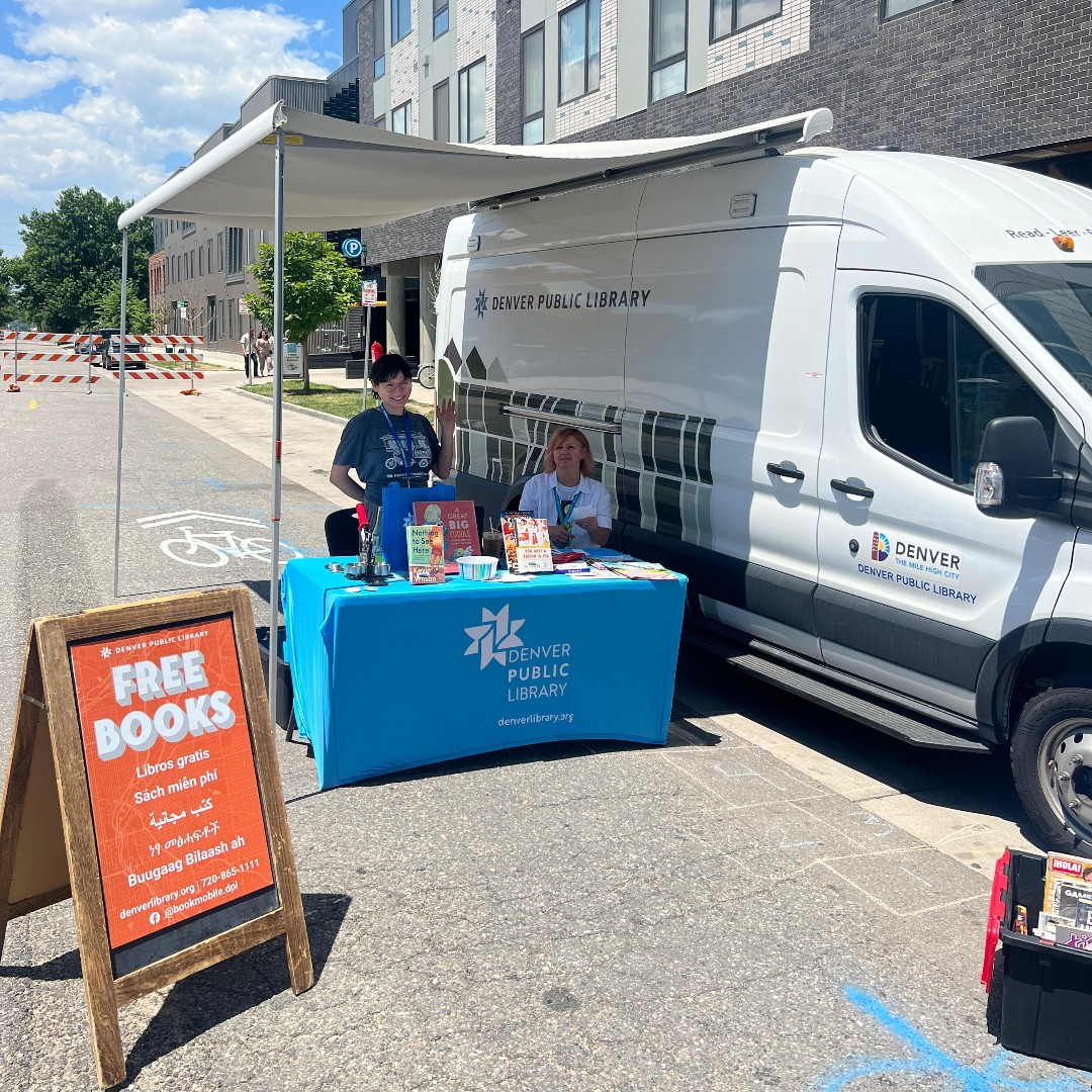 In today's #NationalLibraryWeek happenings, we're celebrating National Bookmobile Day and the incredible staff who lead and participate in this work!