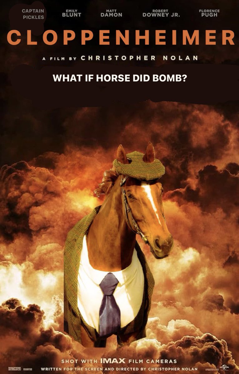 What if horse did bomb?