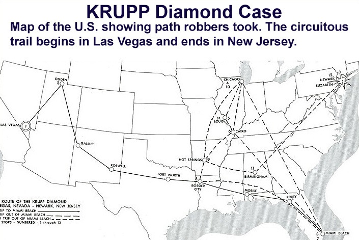 In 1959, Actress Vera Krupp finished dinner as three men knocked on her door. Seconds later, they forced their way in and ripped a 33-carat ring worth over $200K off her finger. The theft led the #FBI on a chase across the country. Follow the trail below: ow.ly/7n0850RcwKK