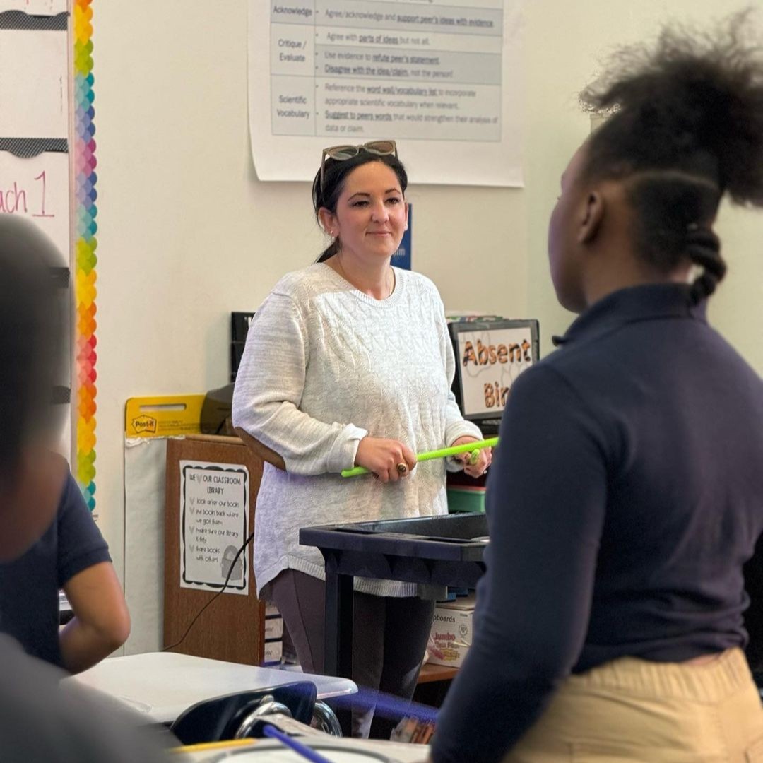 Rochester Prep students can't stop the beat! Students had a blast practicing percussion in music class at Brooks Middle School!