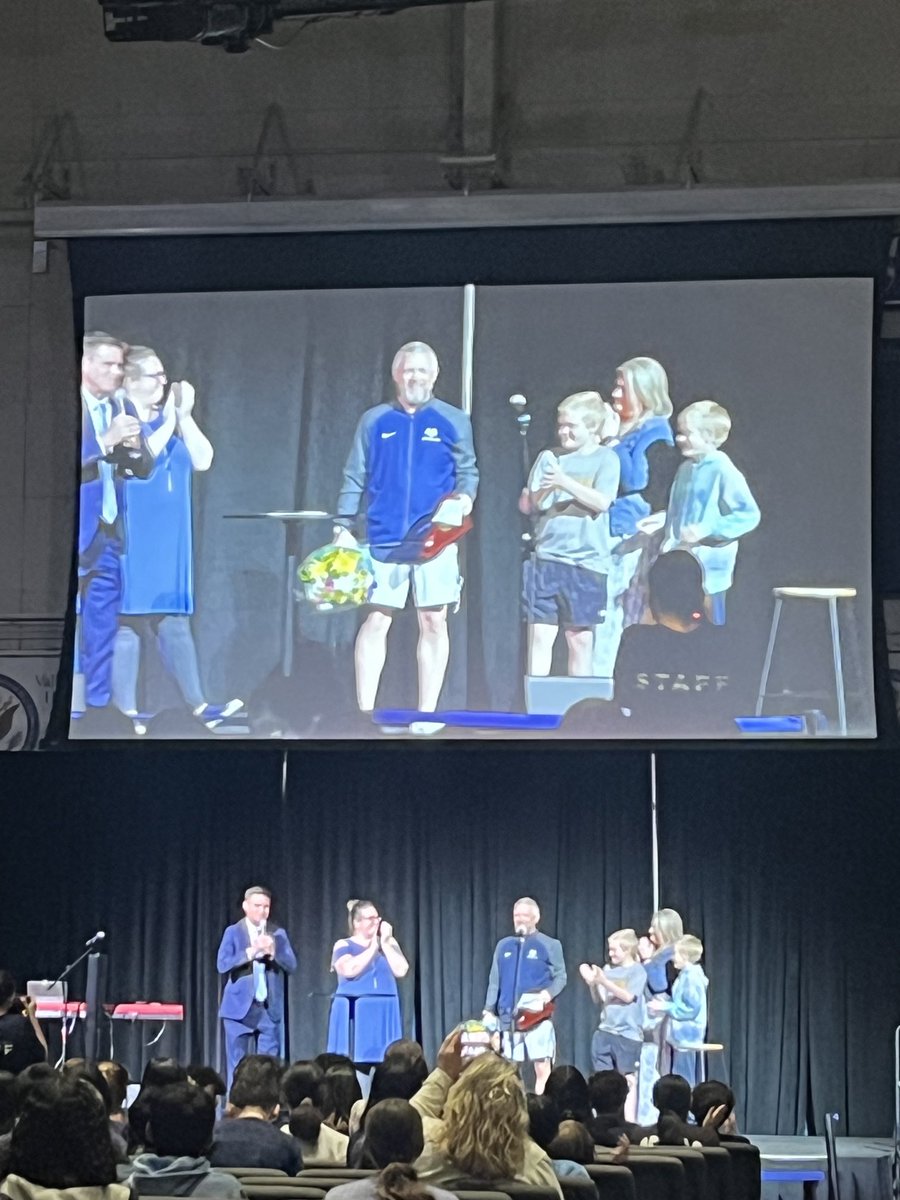 Congratulations to Coach Steve Barnes for being named Valley Christian Junior High Teacher of the Year