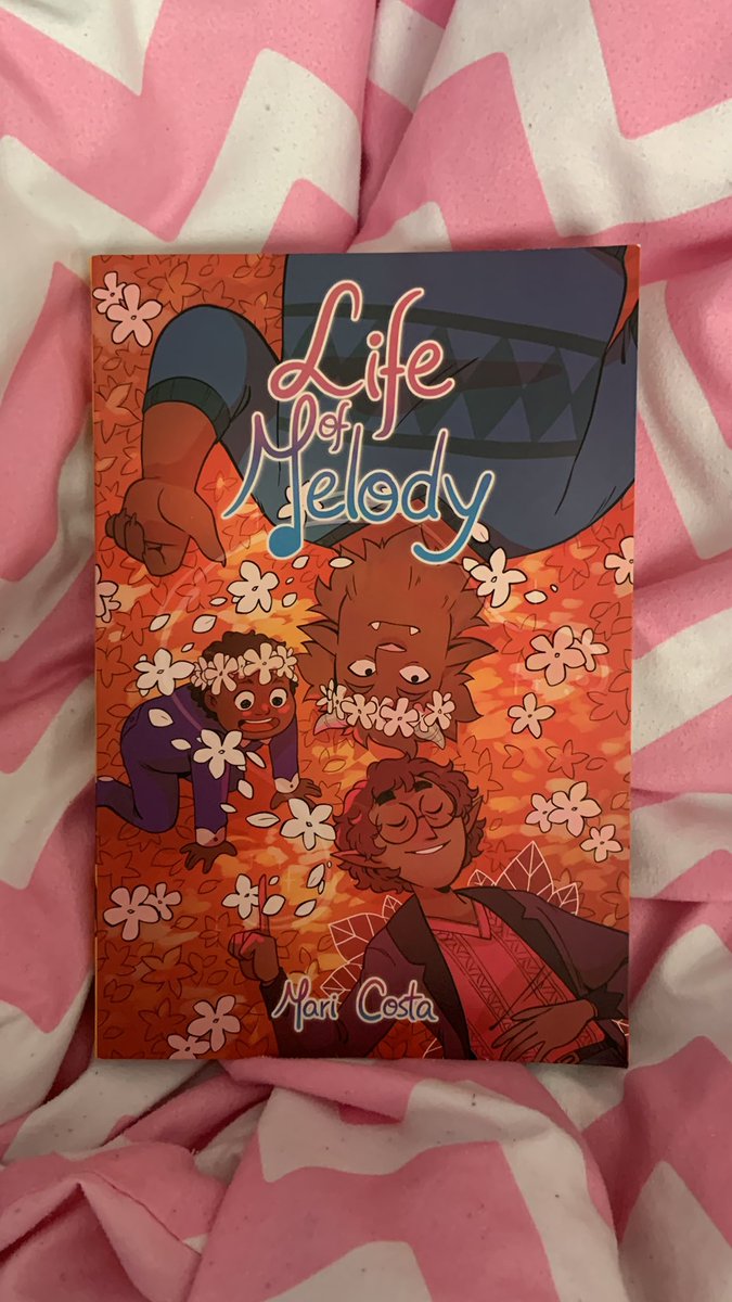 Just finished the graphic novel, Life of Melody, by @marinscos AND IT WAS SO GOOD! Want to find the artist without realizing I was all ready her cause her art is so freaking pretty! 10/10 would recommend reading !