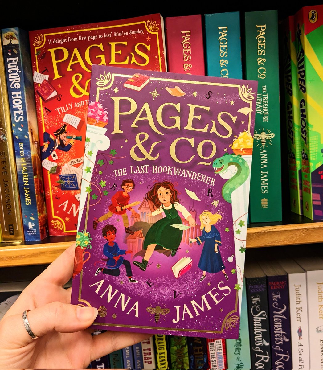 The finale of the truly magical, literary and lovely Pages & Co series, The Last Bookwanderer, is out now in paperback! 💜 @acaseforbooks @HarperCollinsCh