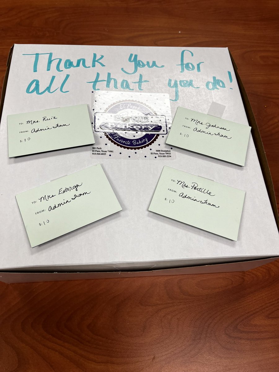 EDHS Librarians (@edhslibrarians) on Twitter photo A big thank you to <a href="/EDAztecs_HS/">Venessa Betancourt</a> and our fabulous EDHS Admin team for our delicious treats!! #AztecEmpire #TeamSISD A big thank you to <a href="/EDAztecs_HS/">Venessa Betancourt</a> and our fabulous EDHS Admin team for our delicious treats!! #AztecEmpire #TeamSISD