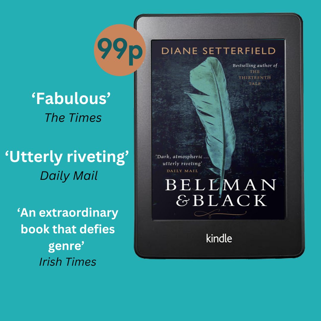 If you liked Diane Setterfield's THE THIRTEENTH TALE, and haven't yet read BELLMAN & BLACK you are in for a treat! For a limited time, this gorgeous, haunting mystery is just 99p. Surely not to be missed? @OrionBooks Check it out here: ebook: brnw.ch/21wIHhP