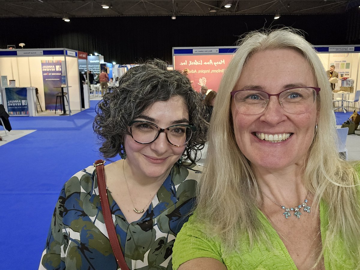 Tasha and Sian are heading home after a great three days at #UKSG2024. Thank you for all the great conversations and all the interest in and support for COUNTER in the panel discussions Tasha was part of and on the show floor. See you next year!