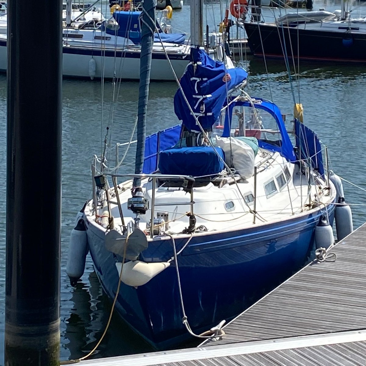 Last summer, Lymington, south coast of England.