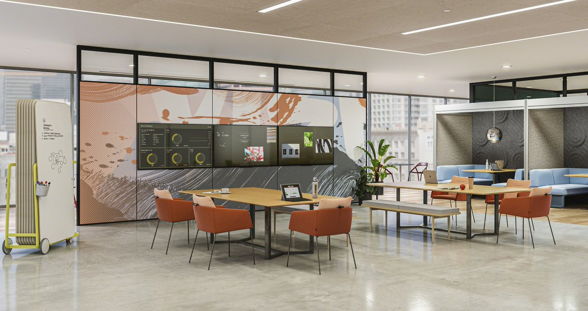 RedThreadSpaces's tweet image. 🌟 #WallWednesday spotlight 🌟

Adaptable architecture like Everwall by Steelcase can help maximize real estate and give organizations the flexibility they need to change. 💡

#FlexibleWork #AdaptableArchitecture #FutureOfWork #Everwall