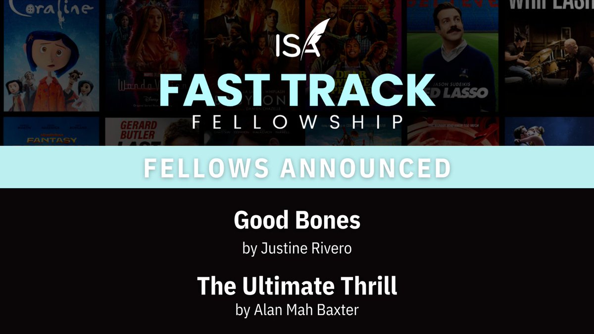 INTRODUCING our Spring 2024 Fast Track Fellows! 🤩@JustinexRivero and @AlanMahBaxter will be welcomed onto the ISA Development Slate and embark on an exciting week of industry meetings, in addition to pitching at our live Pitch Panel. Please join us in congratulating them! 🎉