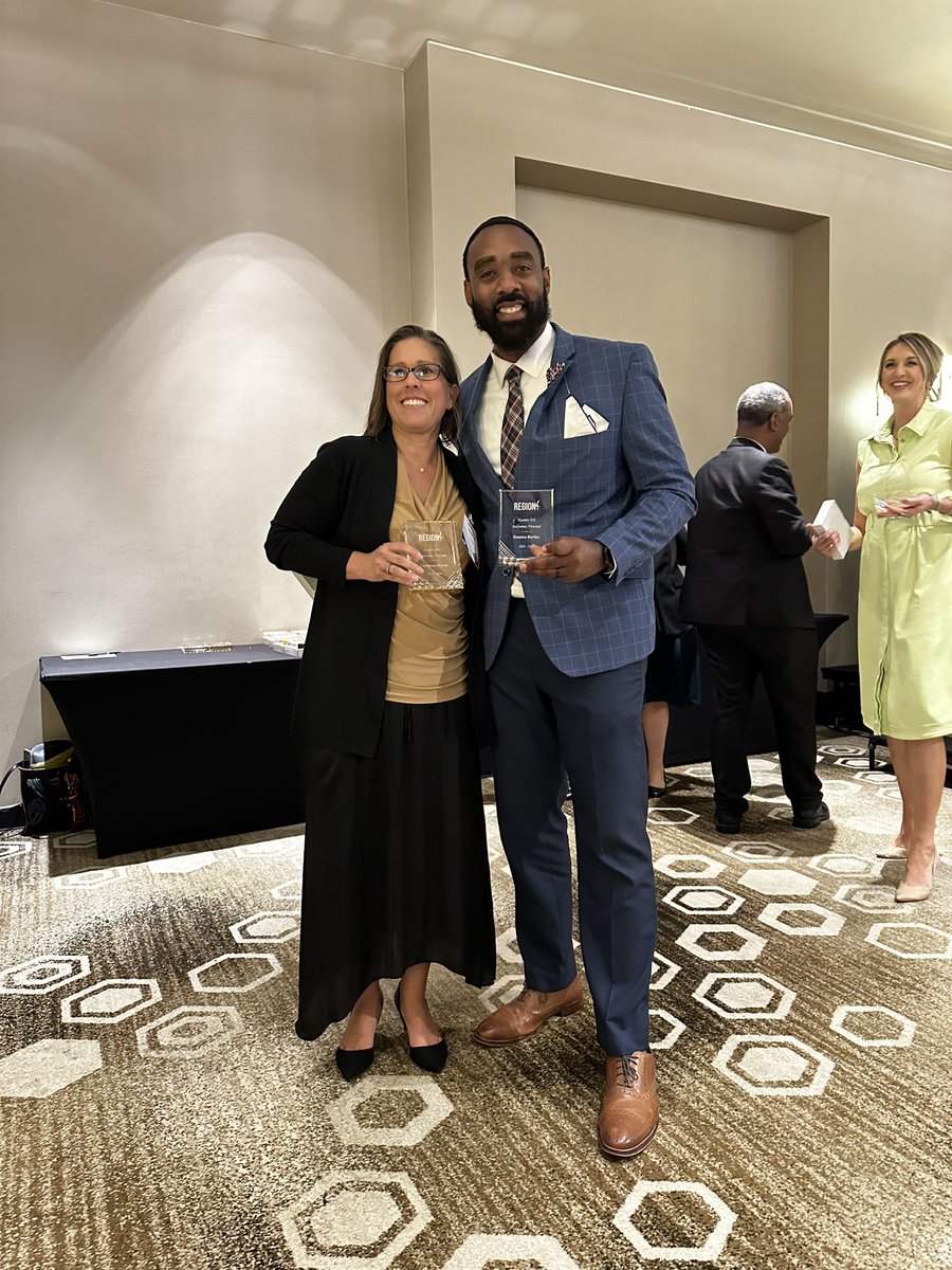 Congratulations 🎉 to our @HumbleISD Principals of the Year! ❤️ I love visiting both of their buildings so much! 👏🏻👏🏻👏🏻 Do you know what attracts the best teachers? 🤔 The BEST leaders. 🙌🏼 @HumbleISD_SMS @HumbleISD_NBE