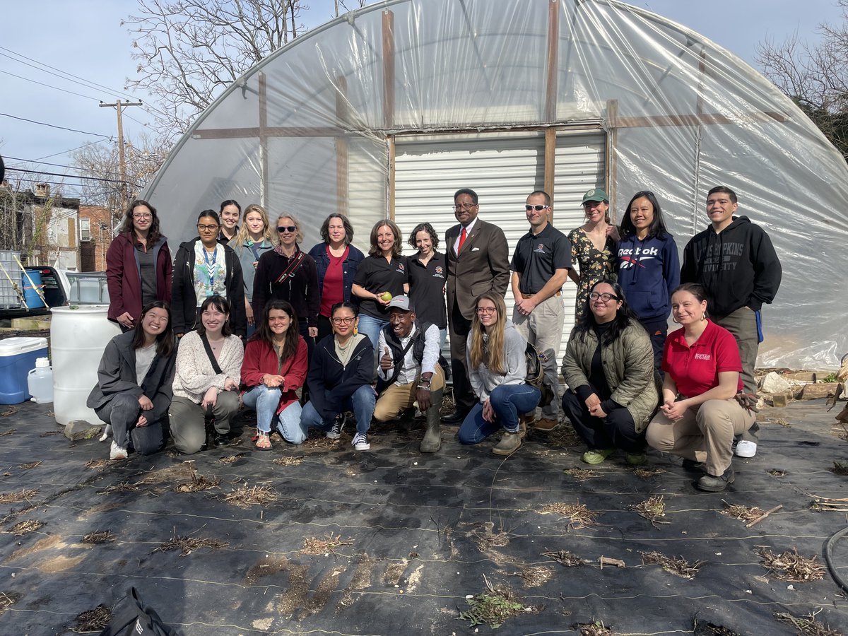 It was a wonderful experience visiting one of our Grand Challenges groups, the Global FEWture Alliance, at their local urban farm focused on creating sustainable solutions and alleviating food insecurity.