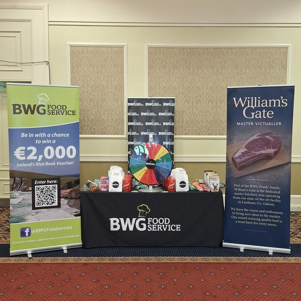 Best of luck to all nominees at tonight’s @restawards Ulster #FoodOscars! We’re excited to be here at the @ArmaghCityHotel sponsoring the Best Chef category 🏆 Come on over and say hi to our #BWGFoodies team 👋