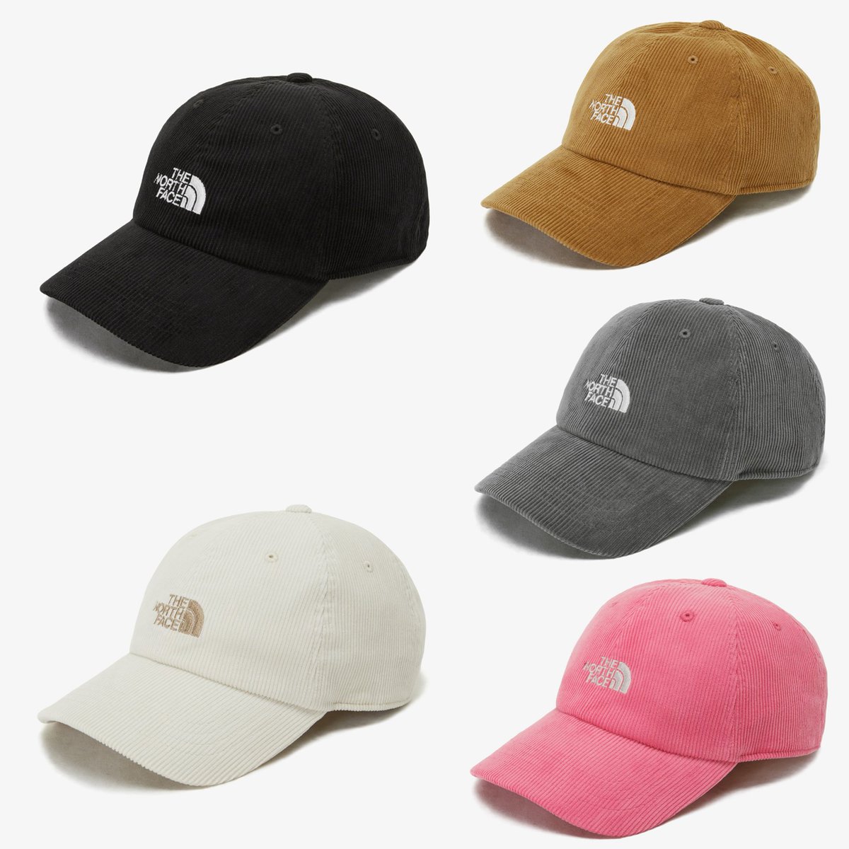 ✨➿ preorder — The Northface Corduroy Ball Cap หมวกแก้ปผ้าลูกฟูกปักลายแบรนด์ northface ลดราคาดีม้ากกก สีครีมไอวอรี่คือน่ารักสุบๆ price : 990.- (free ems) #พรีออเดอร์เกาหลี #พรีเกาหลี #หิ้วเกาหลี