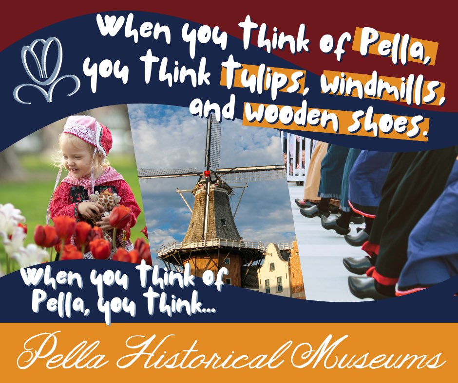 Counting down to Pella Tulip Time. Welkom in Pella! pellahistorical.org