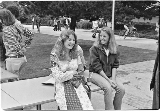 POV: You went to UC San Diego in the 70s @UCSDalumni 🔱📚☀️ Share what year you graduated from UC San Diego ⤵️ Photos sourced from @ucsdlibrary Digital Collections.