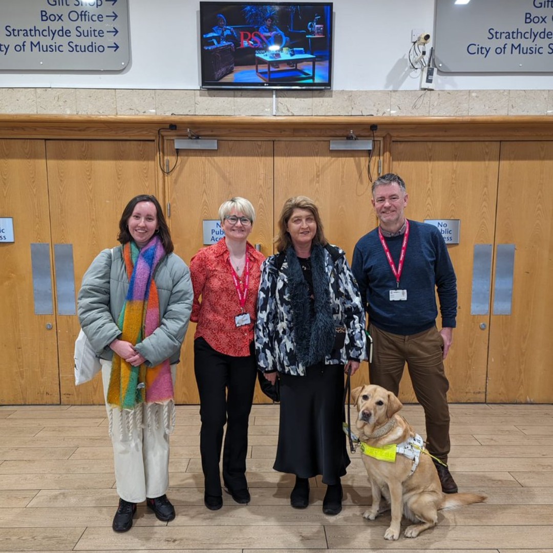 Our work on accessible venues continues. Recently our policy team visited the Scottish Event Campus (SEC), OVO Hydro, and SEC Armadillo in Glasgow along with members of our policy group. We have a few more venues to visit, so watch this space!
