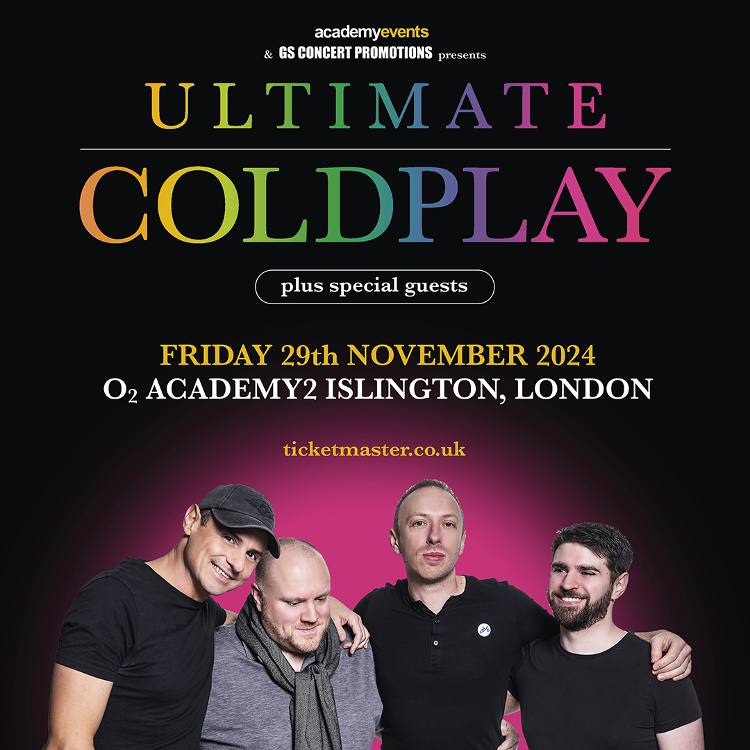 From “Paradise” and “Viva La Vida” to “The Scientist” and “Fix You”, experience the magic and the hits of the world's biggest band with #UltimateColdplay here on Fri 29 Nov. Tickets are on sale now 🔗 amg-venues.com/jimw50RcmzL