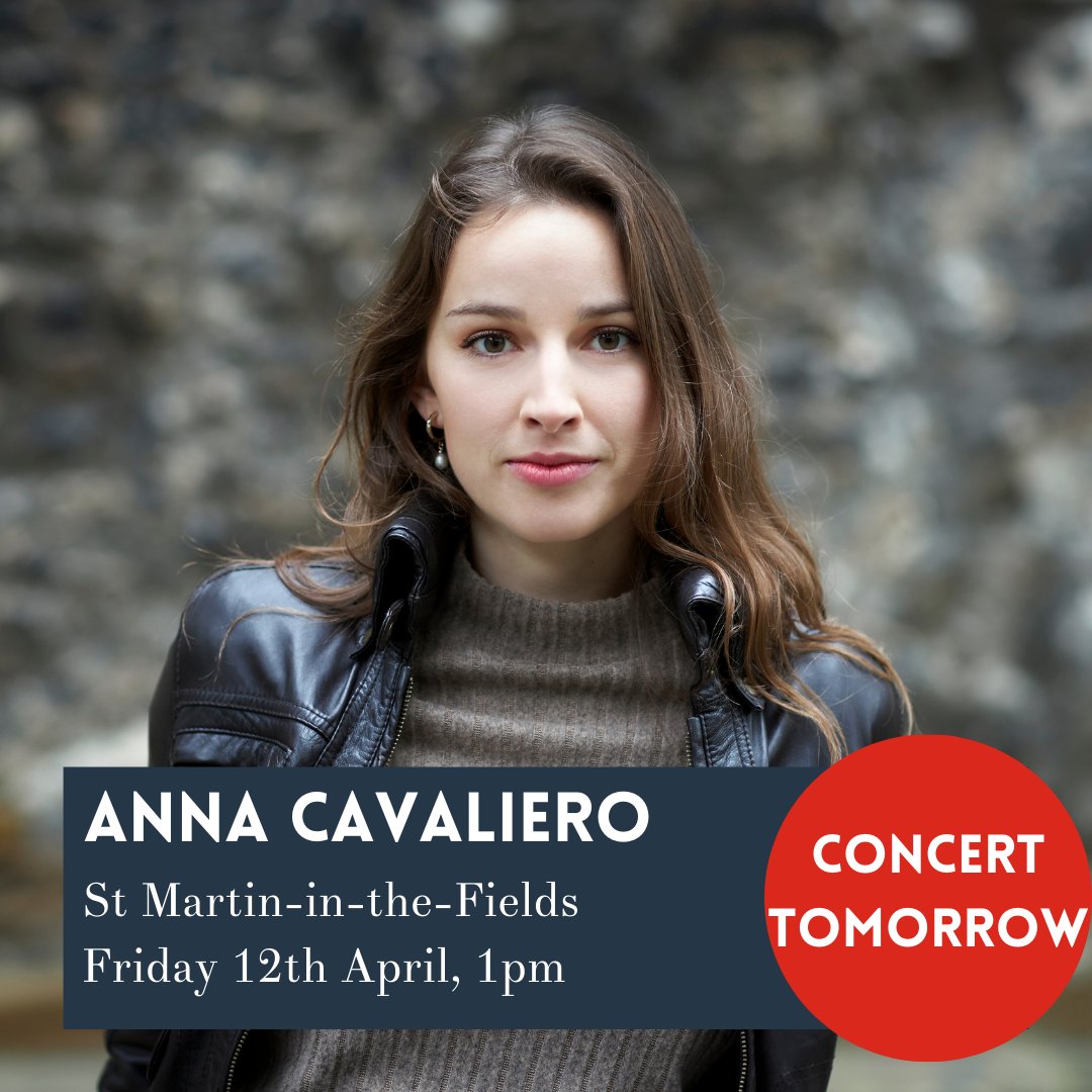 CONCERT TOMORROW Join @AnnaCavaliero at @smitf_london for a fascinating mix of British and American music. Tickets 👇 stmartin-in-the-fields.org/calendar/anna-…