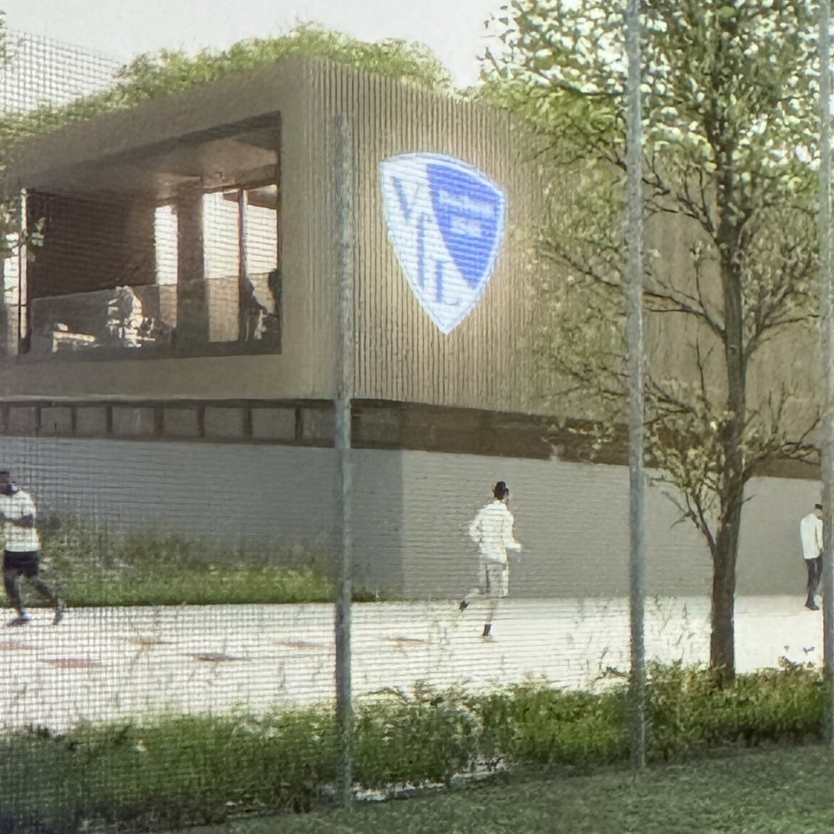 Da werden Architekten beauftragt, die sich nicht mal mit dem Verein und seinem Logo richtig auseinandergesetzt haben… #meinVfL #VfLBochum #VfL  <a href="/VfLBochum1848eV/">VfL Bochum 1848</a>