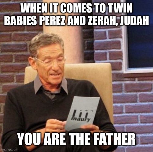 If you learn one thing about Genesis, it’s that the families of Israel belong on Jerry Springer or Maury! The level of hatred, perversion, violence, and unkindness is shocking. One of the most disturbing parts in Genesis comes from chapter 38. Judah, ancestor of Jesus and the…