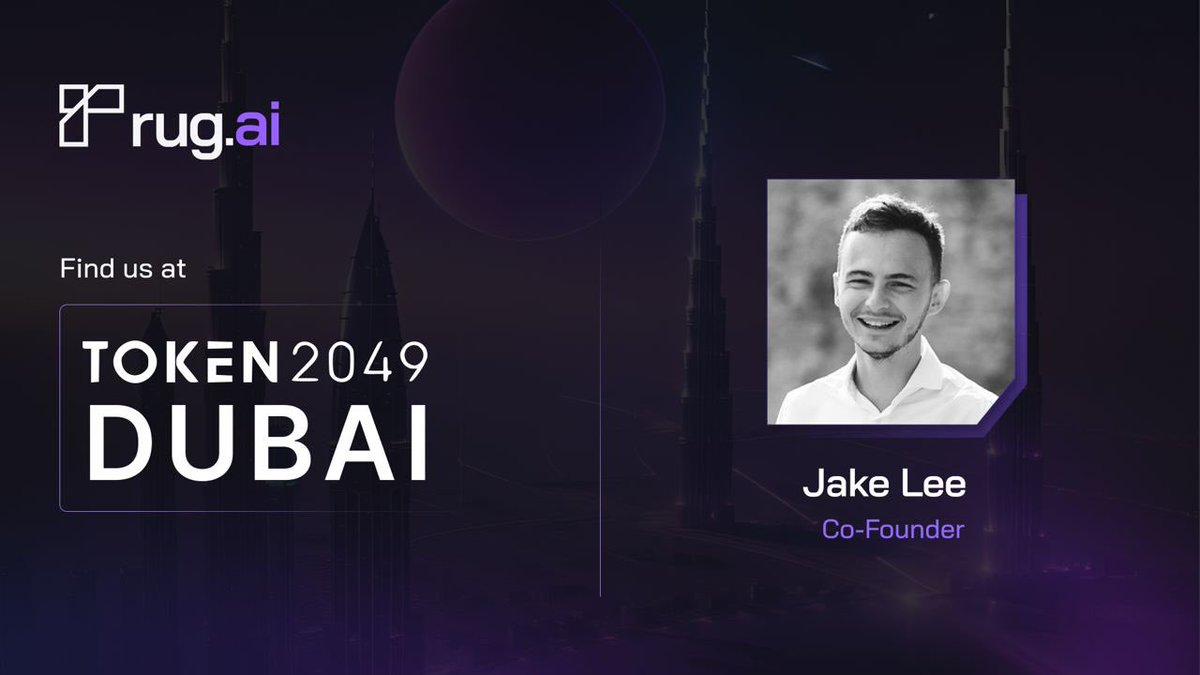 We'll be attending @token2049 in Dubai! Catch @jake_xbt to talk the future of On-Chain Trading, AI x Crypto and more throughout the conference!