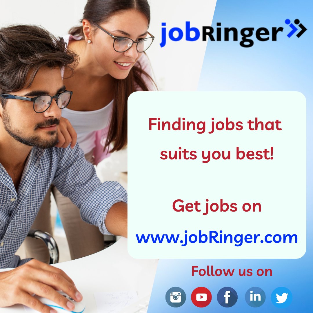 finding jobs that suits you best
.
.
.
.
#job #jobringer #jobseekers #jobsinindia #jobsearch #jobhiring #jobsforyou #jobsearching #jobseeker #wfhjobs #itjobs #pharmajobs #hrjobs #remotejobs #freshersjobs #salesjobs #jobringerjobs #freshershiring #freshersvacancy #wfh #wfhlife