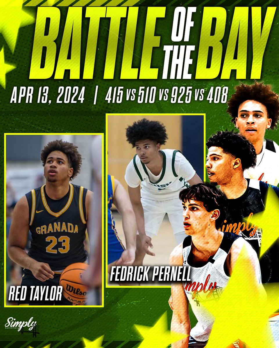 simplyy_bball's tweet photo. Battle of the Bay | April 13th, 2024 

BATTLE OF THE BAY 
📆 April 13,2024 
📍 Moreau Catholic 
🕰️ 11AM-3pm

D2/D3/NAIA/ Juco coaches are WELCOMED DM for roster / Tons of unsigned talent competing against the best https://t.co/yrqEVcJaqe