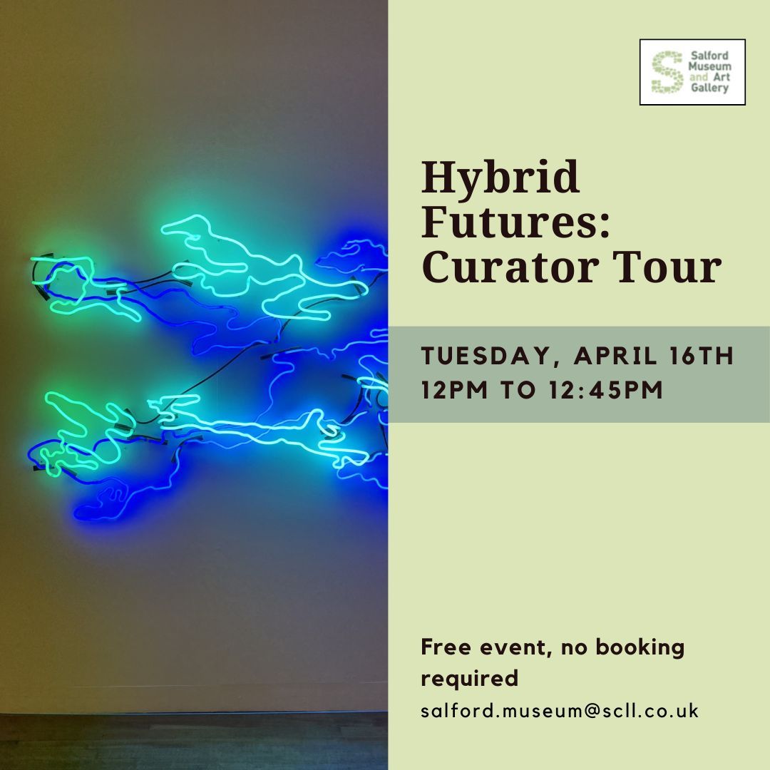 You won't want to miss this opportunity to hear about the exciting new work and co-commissions created by artists Shezad Dawood, Jessica El Mal, Parham Ghalamdar and RA Walden, and the wider Hybrid Futures project. If you can't make this one, keep an eye out for more events!