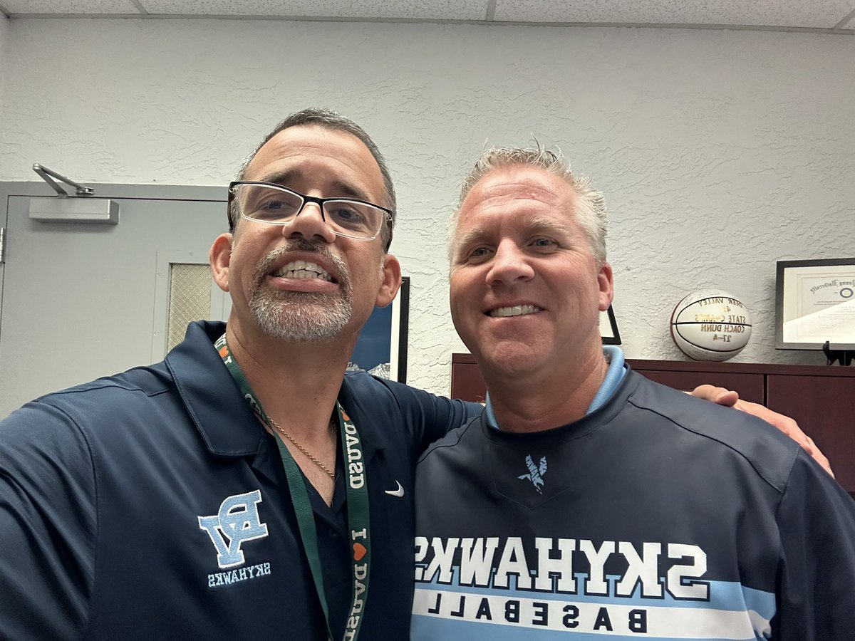 Walking Social Studies, CTE, and Math rooms looking for evidence of “I can” statements, overt engagement, and no electronic device distractions! Let’s keep it going Skyhawks! Seeing evidence that essential behavior knowledge “AIR” is growing! <a href="/DVUSD/">Deer Valley Unified School District</a> <a href="/DVHSSkyhawks/">Deer Valley Skyhawks</a> <a href="/coachrosko/">Paul Roskelley</a>