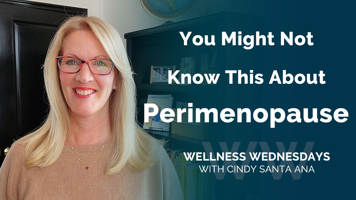 You Might Not Know This About Perimenopause ⬇️ Join Cindy as she unpacks the symptoms, hormone fluctuations impacting mood, and offers smart dietary advice to navigate this journey with confidence. Watch Here ➡️ youtu.be/GmvuvgvBDMs