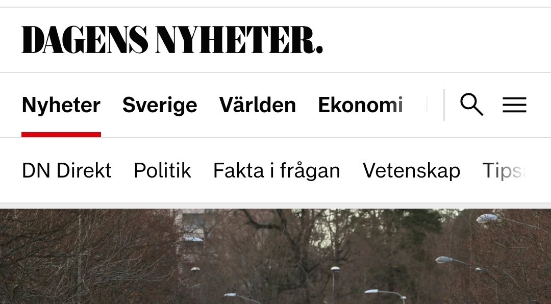 Nu har <a href="/dagensnyheter/">Dagens Nyheter</a> tagit bort 𝗞𝗿𝗶𝗴𝗲𝘁 𝗶 𝗨𝗸𝗿𝗮𝗶𝗻𝗮 från startsidan 😑

#svpol #SlavaUkraini