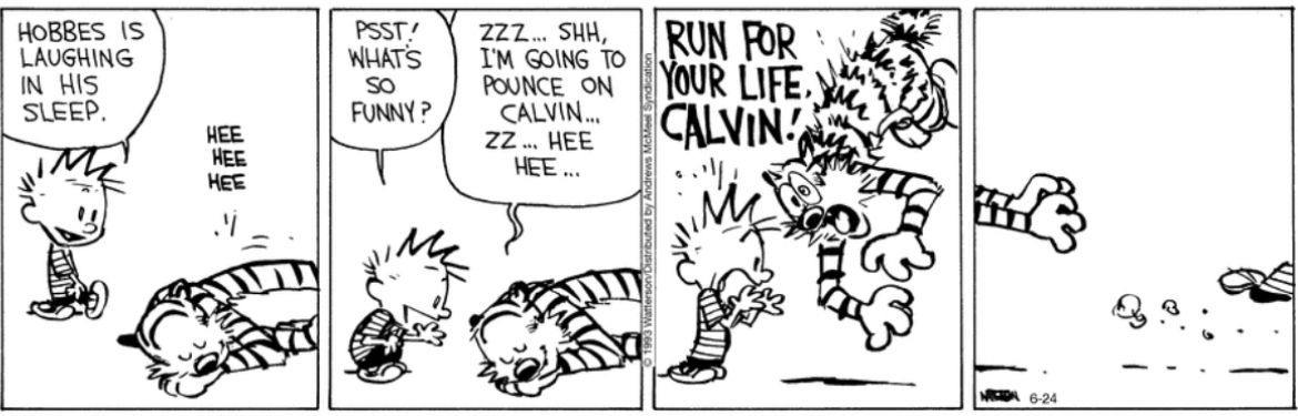 😱 #CalvinandHobbes