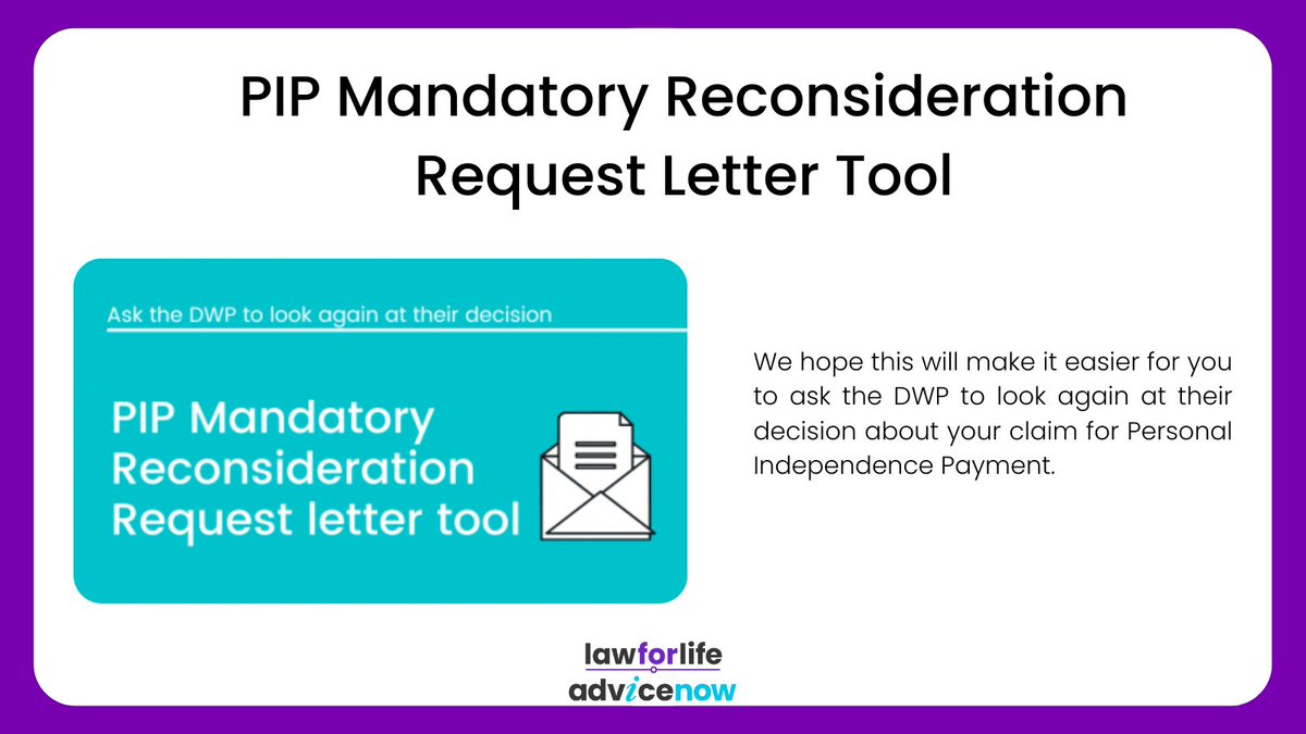 Do you think you should have been given a higher PIP award? Our PIP Mandatory Reconsideration Tool helps you figure out what award you should have got and creates a letter that sets out your case so that you can get it changed ↘️ shorturl.at/cituG #PIP #Benefits