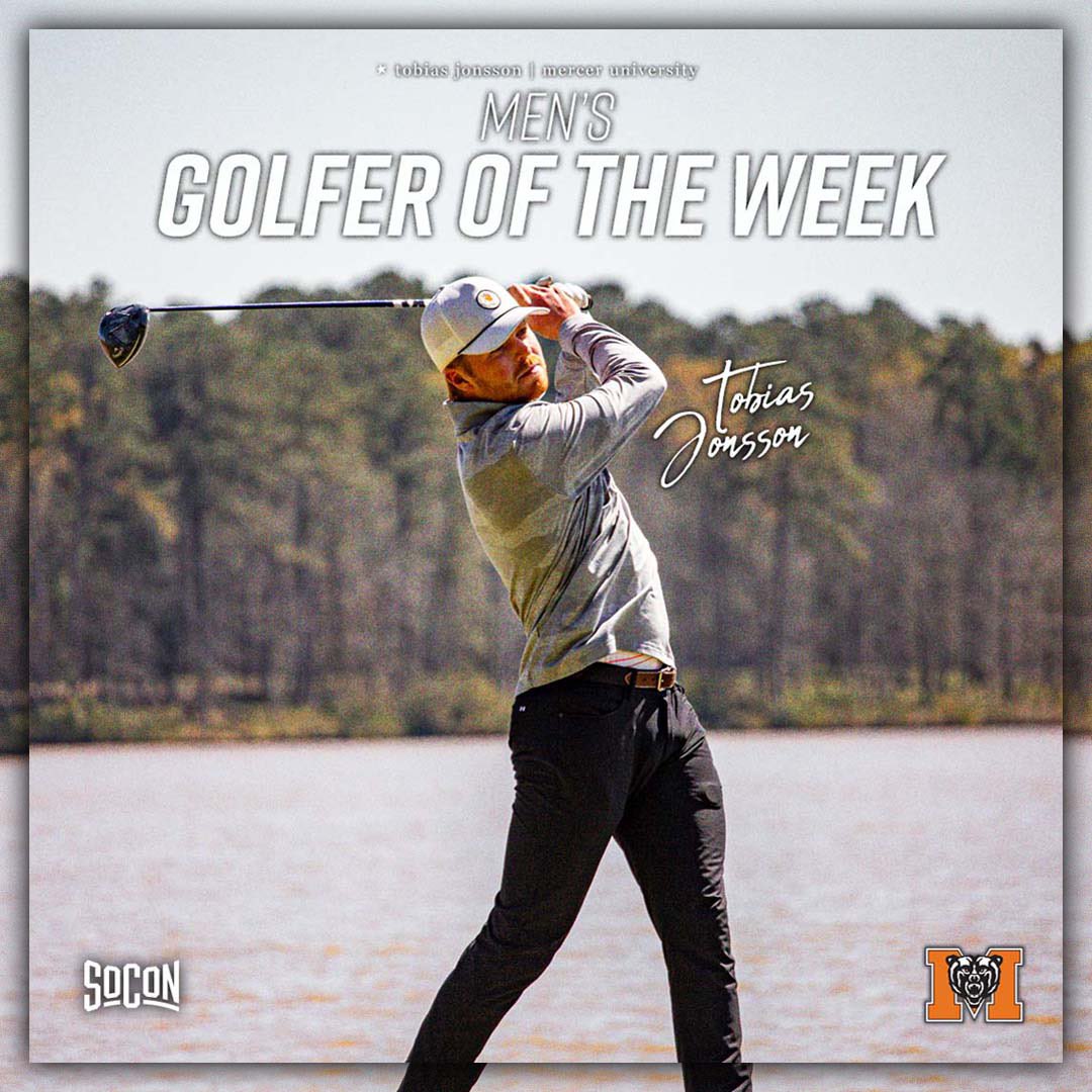 golfer of the week | #SoConMGOLF x @Mercergolf 🔗: soconsports.com/news/2024/4/10…