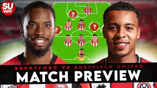 ⚔ Match Preview: Bees vs Blades 📺 youtu.be/TK0KN9sCjhM ▪ Chelsea review ▪ Brentford team news ▪ Blades team news ▪ Player connections ▪ Vini Souza gets dumped #SUFC #TwitterBlades #Brentford