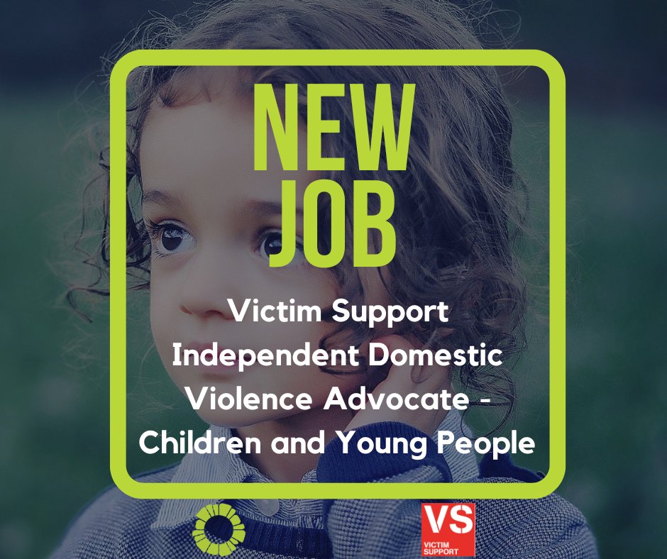 Do you want to change the lives of young people who need it most? @VictimSupport are recruiting for an Independent Domestic Abuse Advocate for Children and Young People, providing support to high-risk young people. To find out more, click this link: orlo.uk/Zfl4p