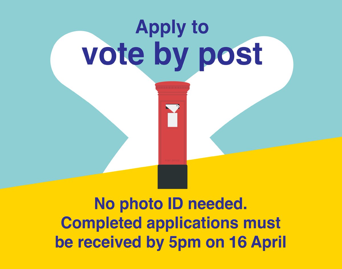 #ELECTIONS | Did you know, as long as you are registered to vote, you can apply to vote by post or nominate a proxy to vote at the polling station for you? 📮 Apply to vote via post or proxy here👉ow.ly/MsQ150R9nJM