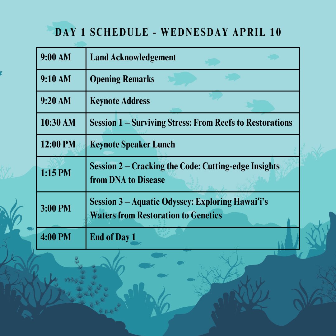 Tester memorial symposium is finally here! Here is the schedule for day 1. We can’t wait to see you there!
