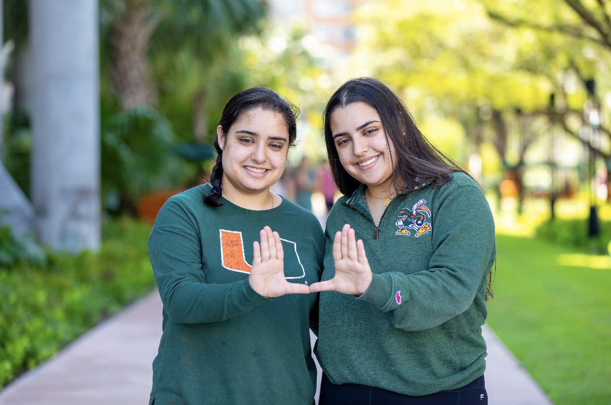 Happy #NationalSiblingsDay, where 'Canes spirit runs in the family! 🙌 Tag yours below!👇