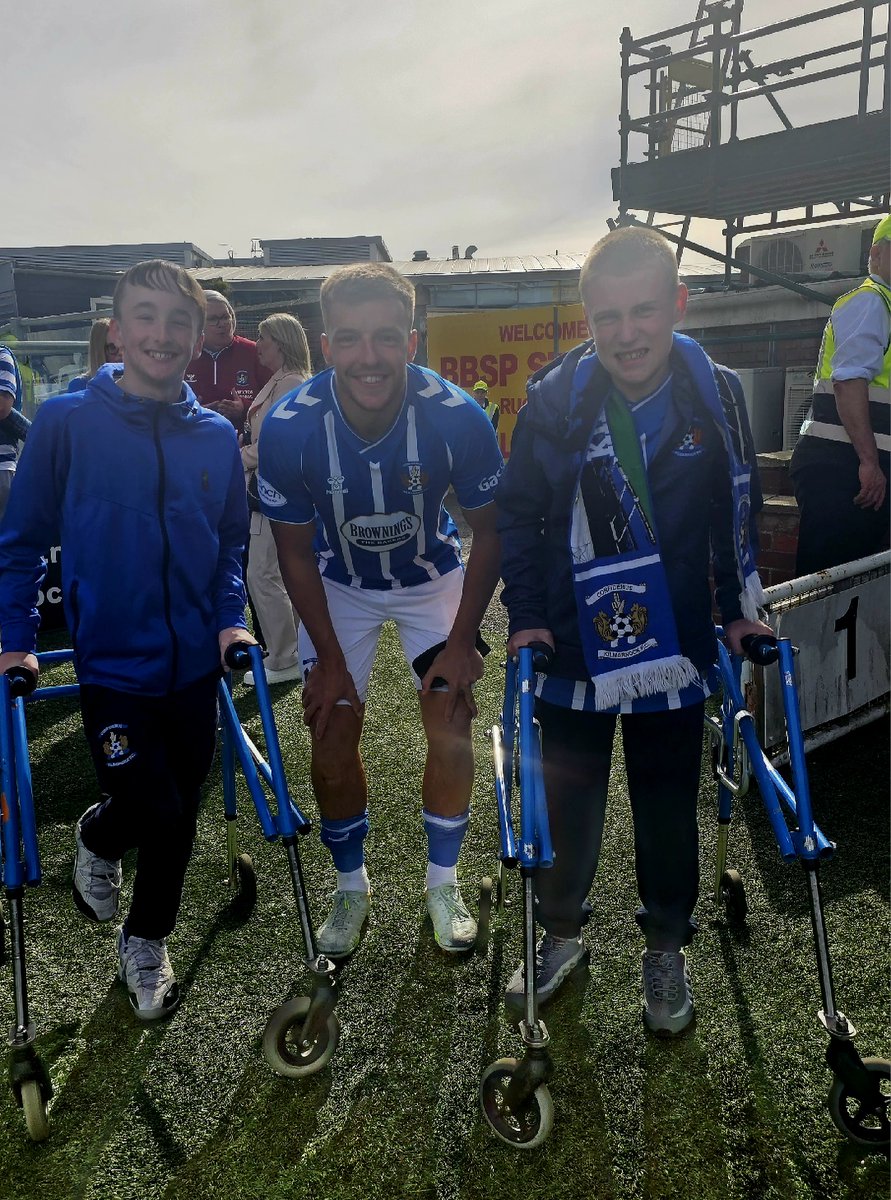 Happy #NationalSiblingsDay 💜 Celebrating with the story of Jessica and Liam, avid fans of Kilmarnock Football Club, who were overjoyed to receive season tickets through the Making Memories Together grant, thanks to @Morrisons fundraising.