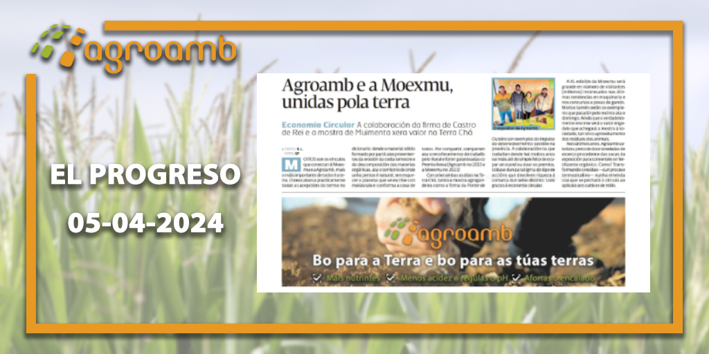 Un ano máis #Agroamb achegou o seu gran de area para que a #MOEXMU se manteña como un dos eventos de referencia no sector agrogandeiro de Galicia

Moitas son as cousas que compartimos, mais unha por enriba de todas: a terra

Viches o especial de @elprogreso_Lugo?

👇