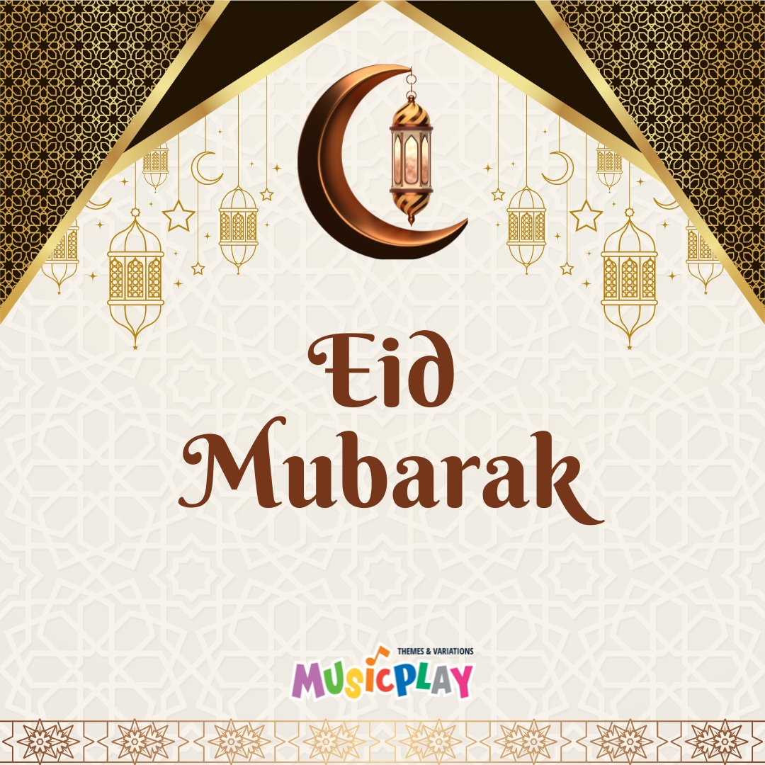 Eid Mubarak to all who celebrate! #musicplay #musicplayonline #musiced #musiceducation