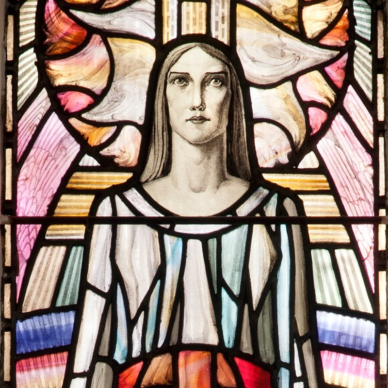 Join us online tomorrow Thursday 7pm to learn about the first of Australia’s #WomenStainedGlassArtists, the intriguing & talented #ChristianWaller: #ArtsAndCrafts #Modernist #Symbolist #Spiritual are just a few of the adjectives that describe her art!
